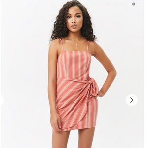 Striped Wrap Dress